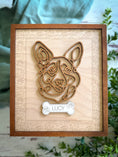 Load image into Gallery viewer, Personalized Dog Breed Wood Ornament | Custom Pet Name Keepsake | Dog Lover Gift