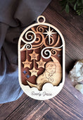 Load image into Gallery viewer, Personalized 3D Layered Birth Announcement