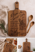 Load image into Gallery viewer, Personalized Recipe Cutting Board
