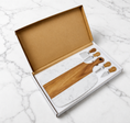 Load image into Gallery viewer, Artisan Marble & Acacia Serving Set: A Personalized Entertaining Essential
