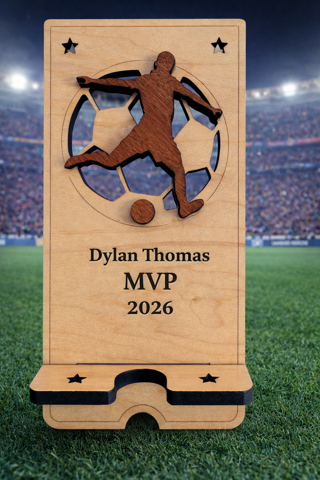 Customized Sports and Recreation Cell Phone Stands