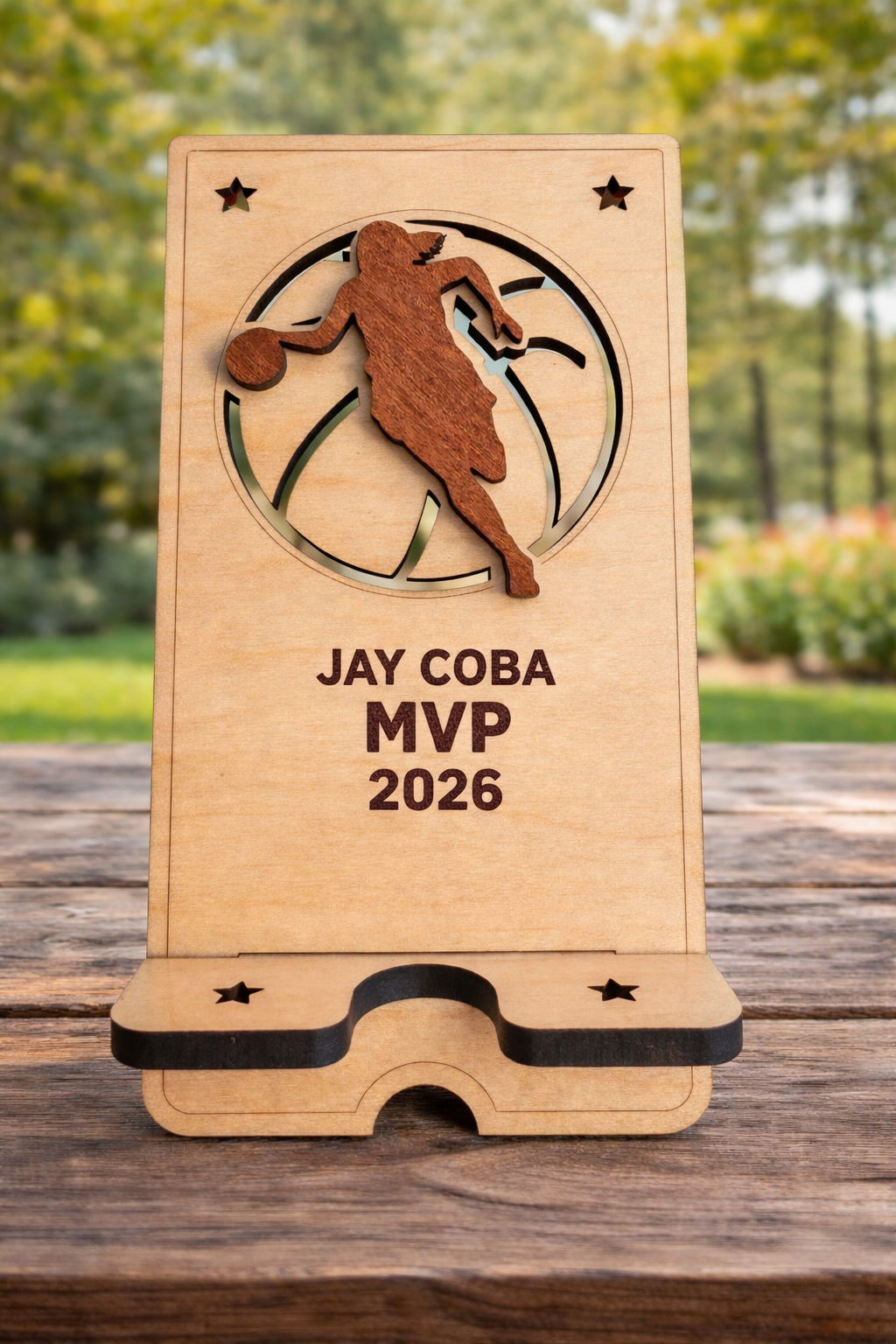 Customized Sports and Recreation Cell Phone Stands