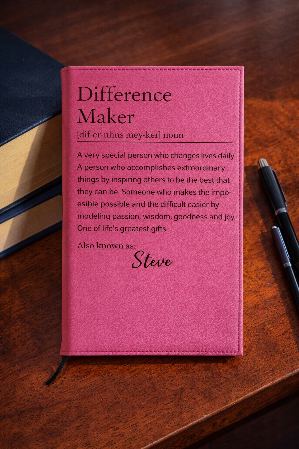 Elevate Your Story: Personalized Laserette® Notebook Journal