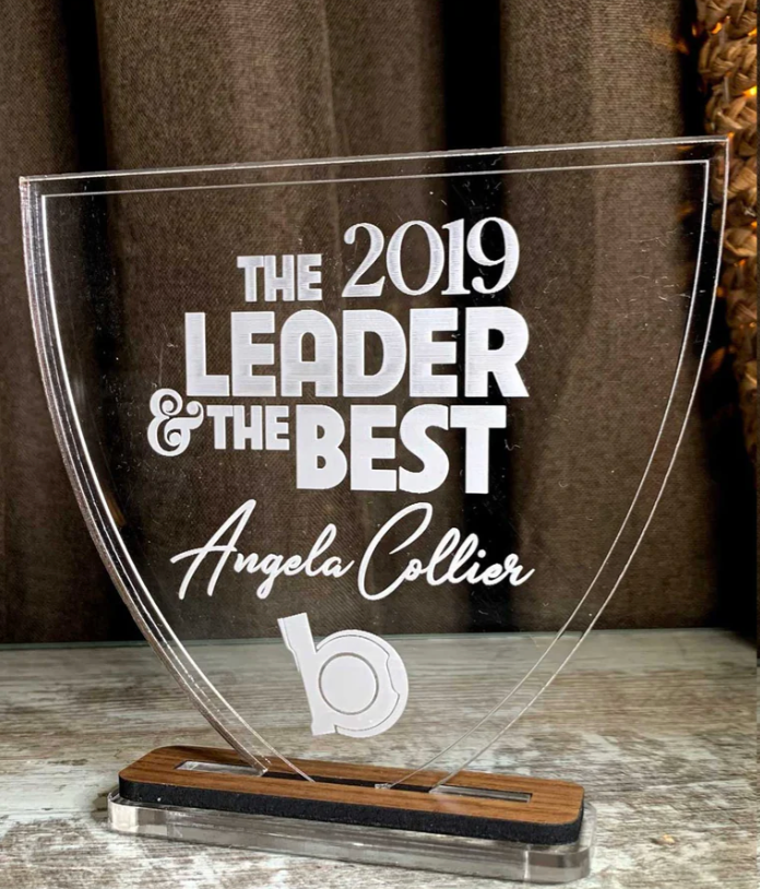 Custom Wood & Acrylic Recognition Award