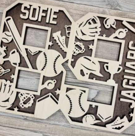 Stadium Series Letter or Number – Personalized Sports Decor