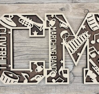 Stadium Series Letter or Number – Personalized Sports Decor