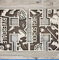 Load image into Gallery viewer, Stadium Series Letter or Number – Personalized Sports Decor

