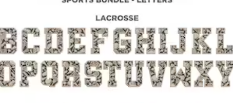 Stadium Series Letter or Number – Personalized Sports Decor