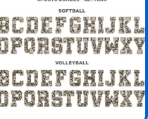 Stadium Series Letter or Number – Personalized Sports Decor